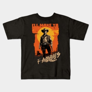 Let's be Outlaw Famous! Kids T-Shirt